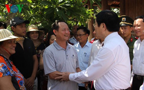 ประธานประเทศเยือนจังหวัดเหง่อาน